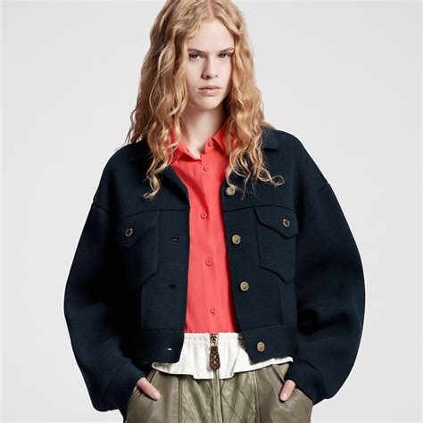 Products by Louis Vuitton: Cropped Compact Knit Jacket.